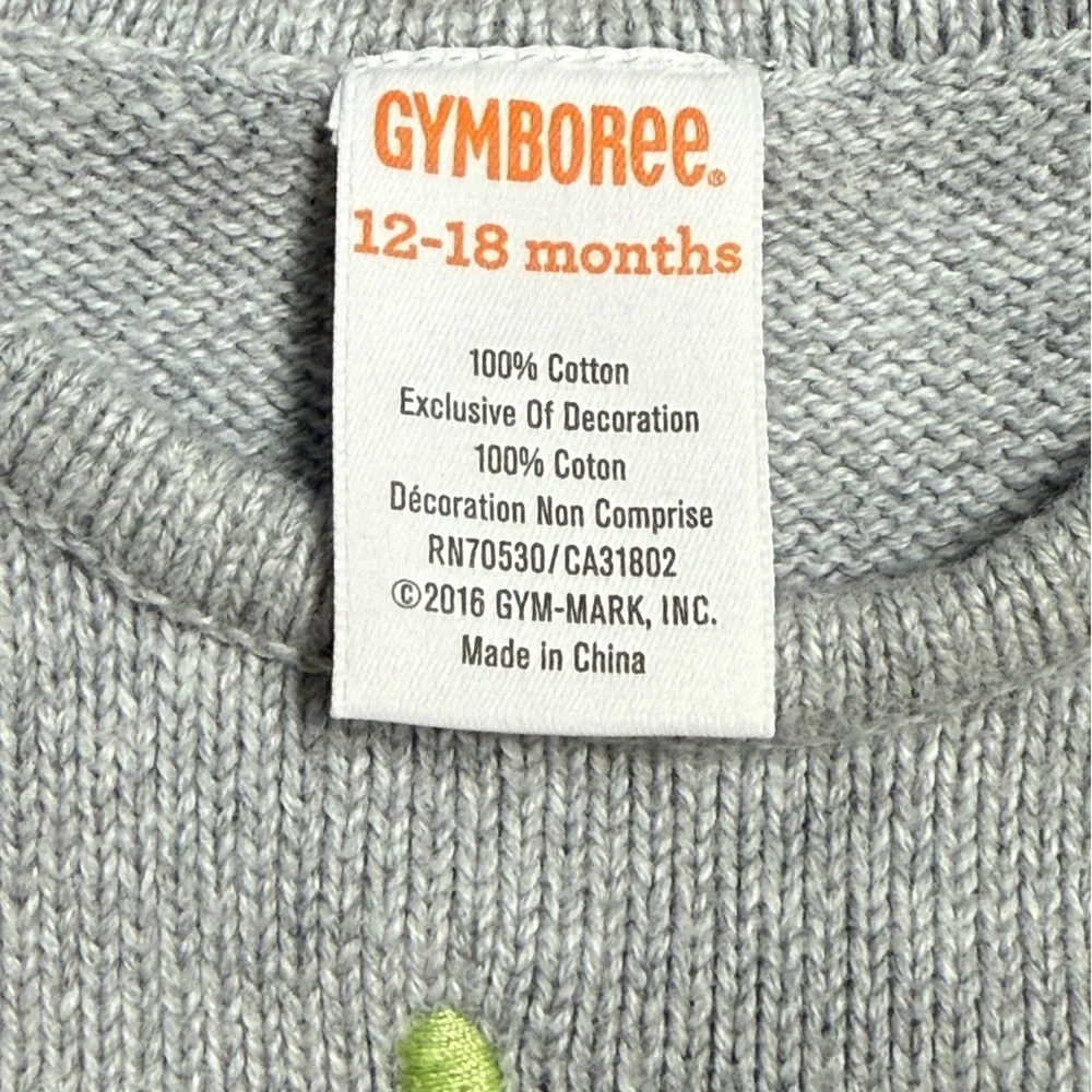 Gymboree: Girl’s Fall Pumpkin Sweater Dress Jumper, Size 12-18mo